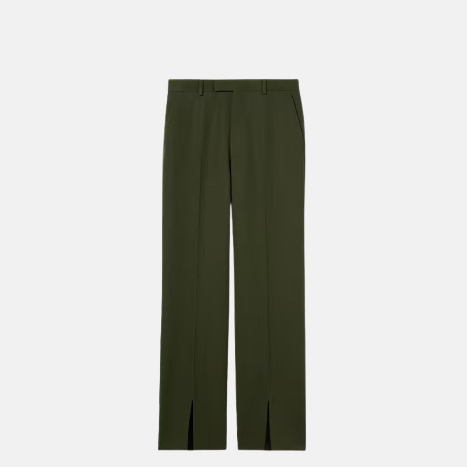 Embossed Light Wool Pant
