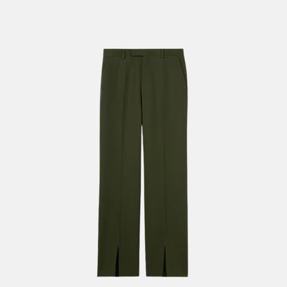 Embossed Light Wool Pant