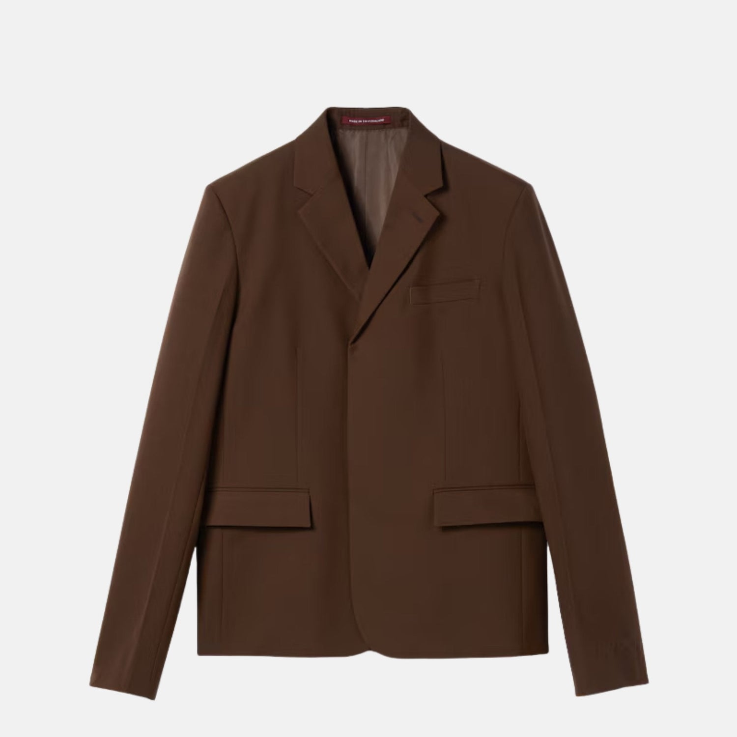 Embossed Wool Gabardine Jacket