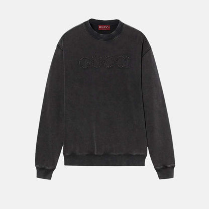 Embroidered Cotton Sweatshirt
