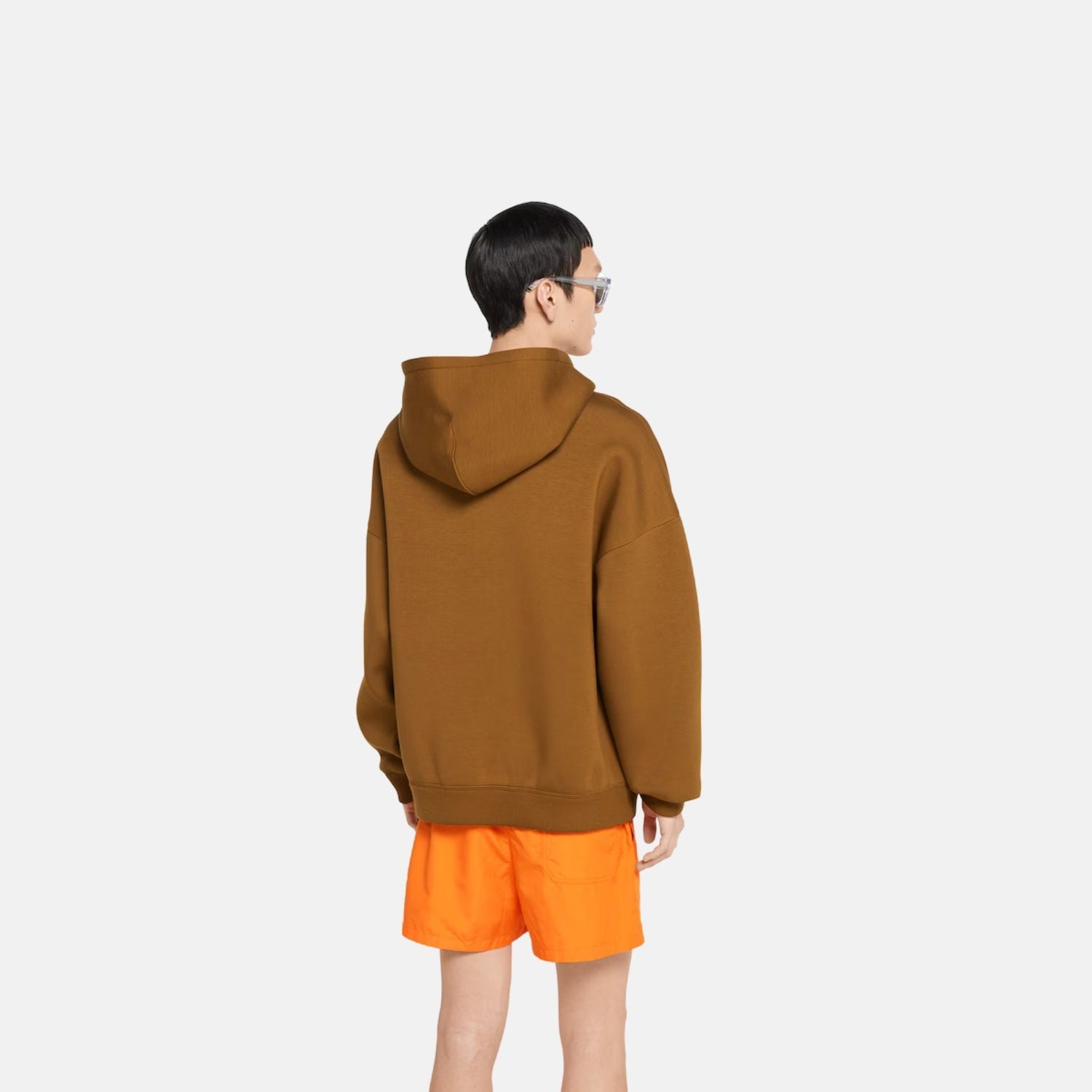 Embroidered Hooded Jersey Sweatshirt