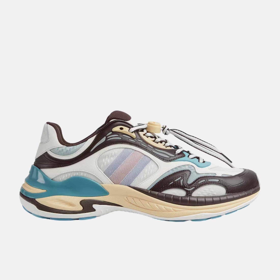 Mens 2.0 Trainer In Mesh And Leather