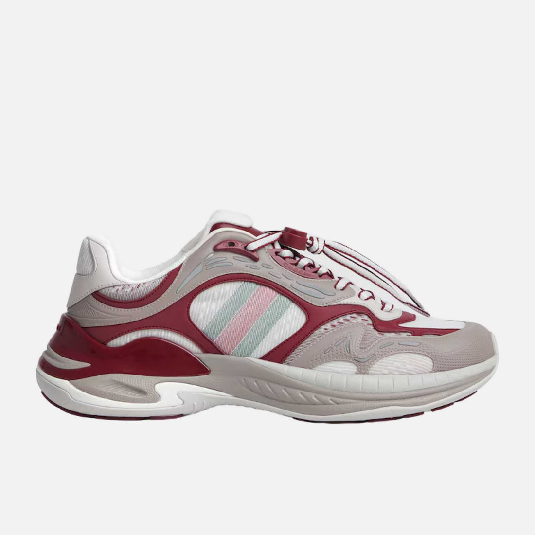 Mens 2.0 Trainer In Mesh And Leather
