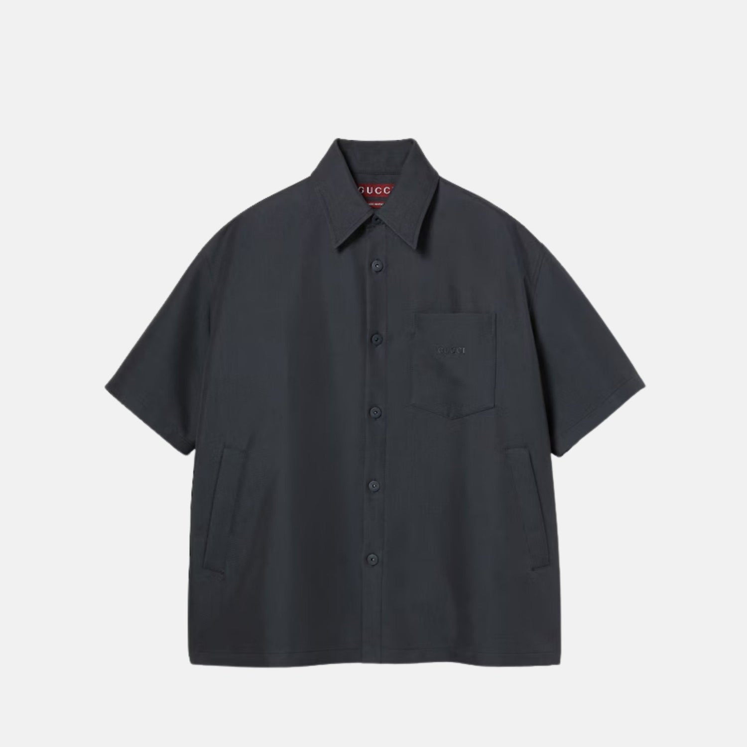 Oversize Cotton Gabardine Shirt