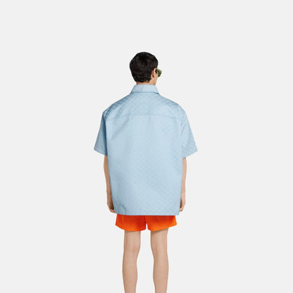 Oversize GG Cotton Shirt