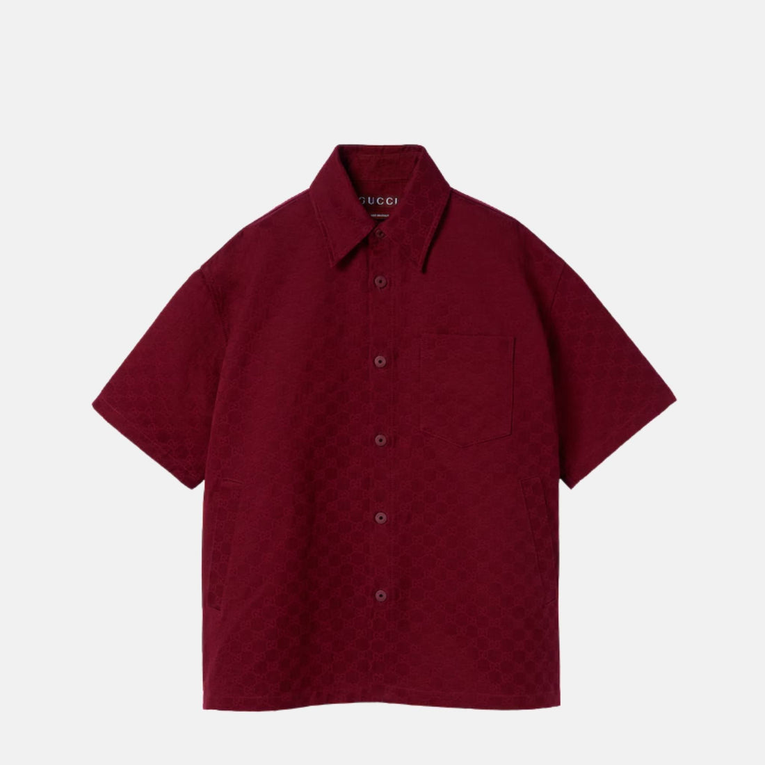 Oversize GG Cotton Shirt