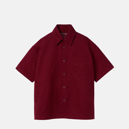 Oversize GG Cotton Shirt