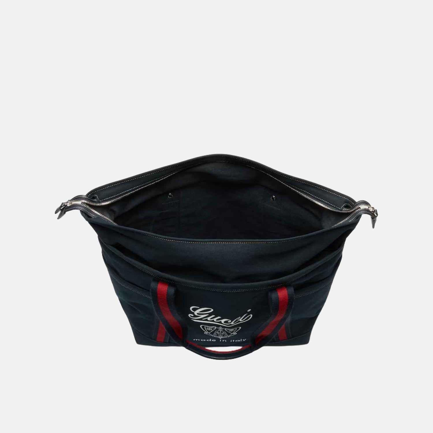 Printed Canvas Large Tote Bag