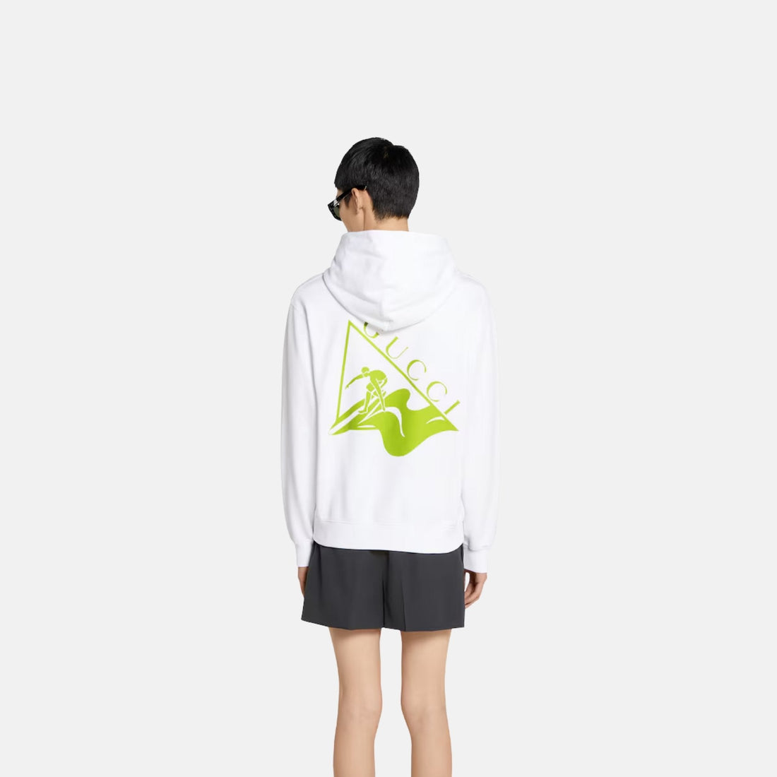 Printed Cotton Jersey Sweatshirt