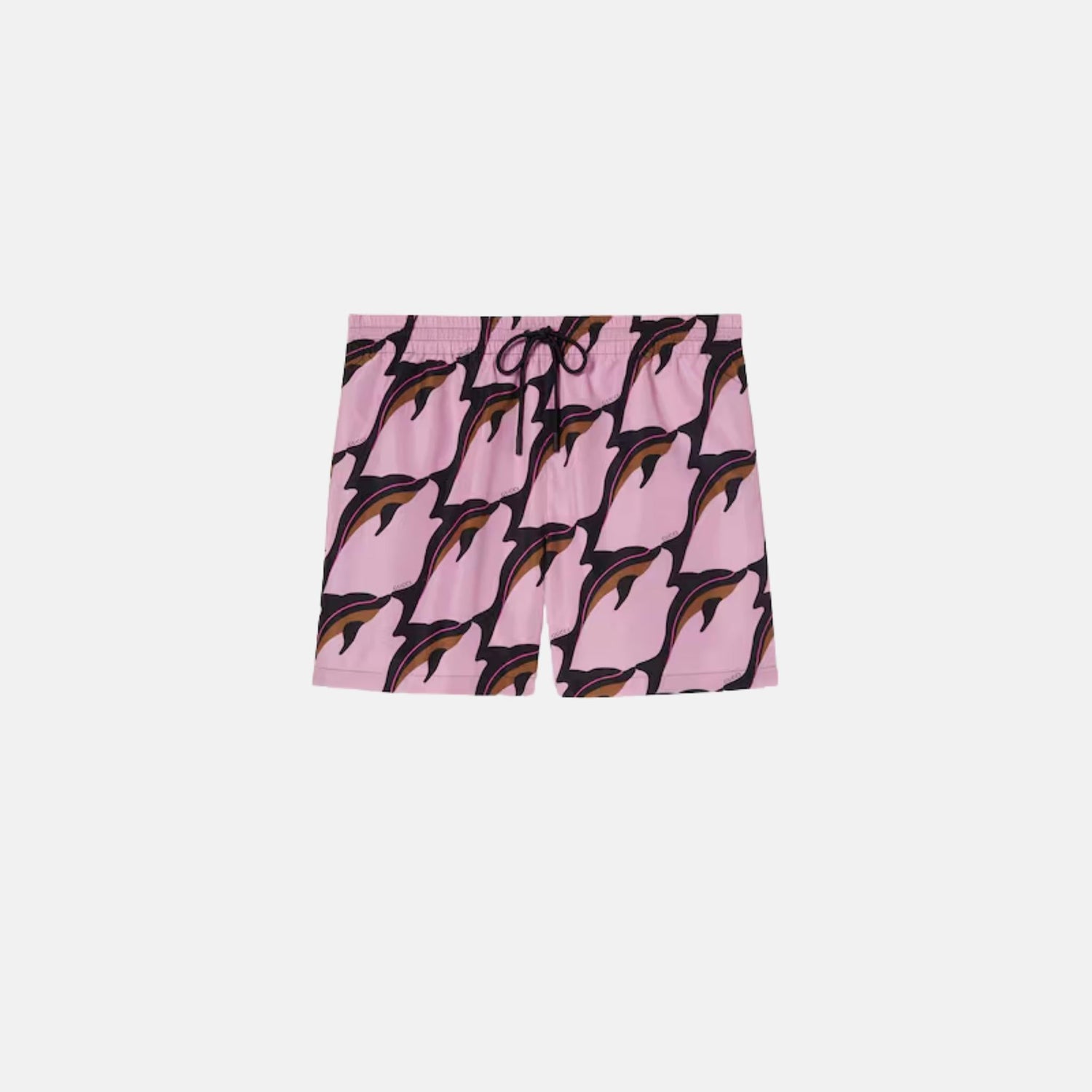 Printed Technical Poplin Swim Short