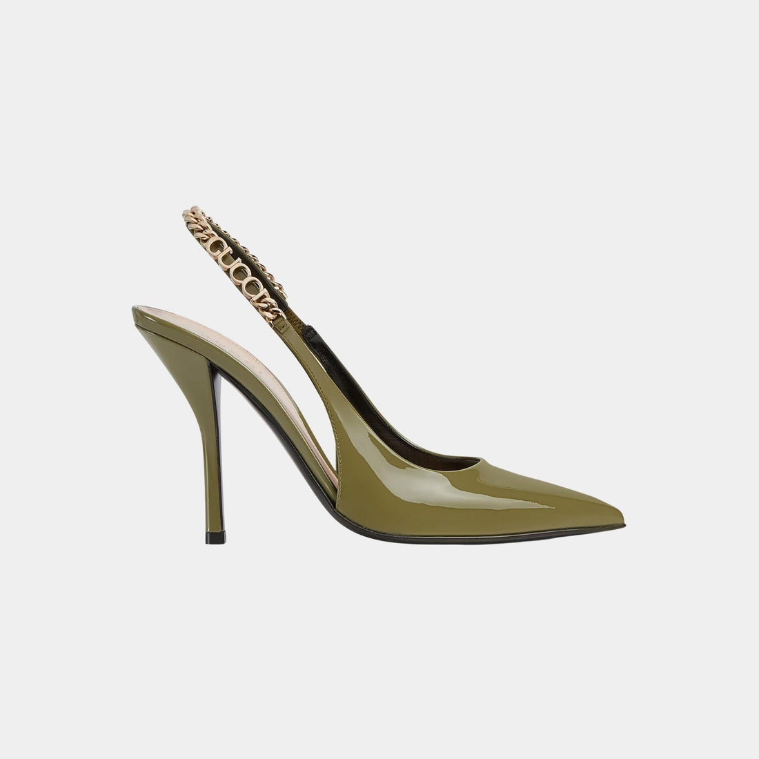 Signoria Slingback Patent Leather Pump