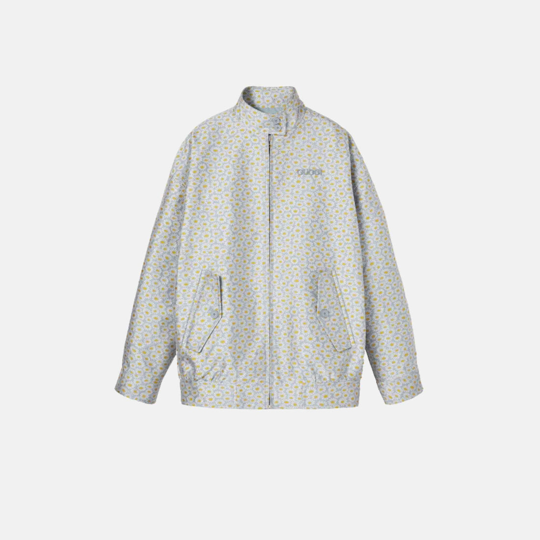 Silk Blend Floral Jacquard Jacket