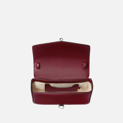 Small Crossbody Bag With Hook Closure