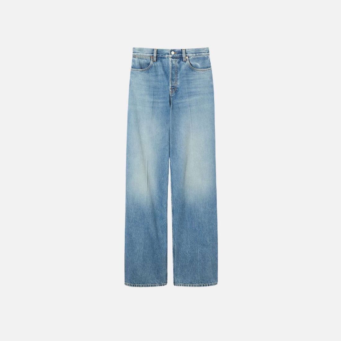 Wide Leg Denim Pants