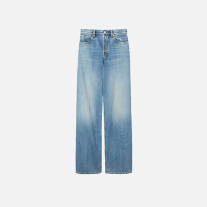 Wide Leg Denim Pants