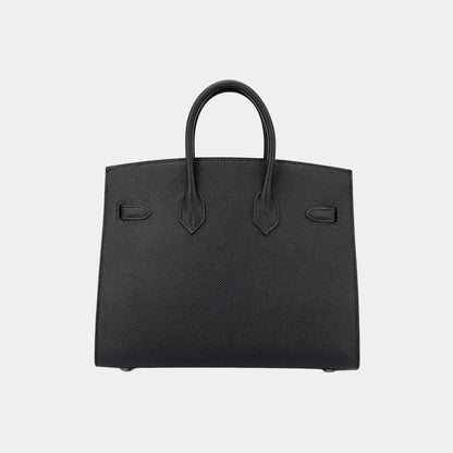 Birkin 25 Epsom Black PHW