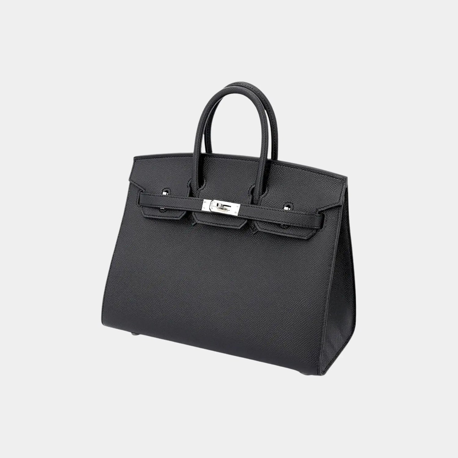 Birkin 25 Epsom Black PHW