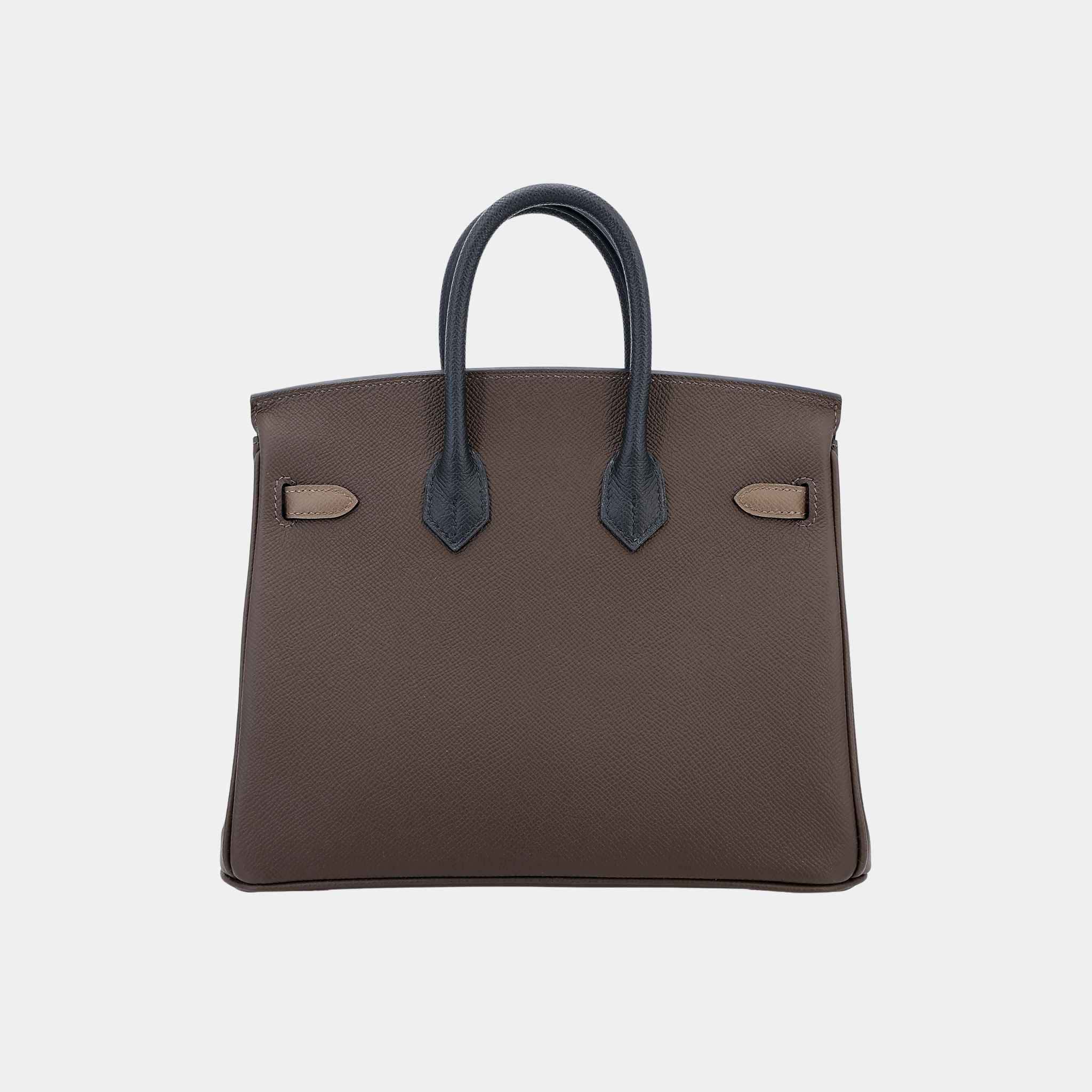 Birkin 25 Epsom Ecorce/Etoupe/Black PHW