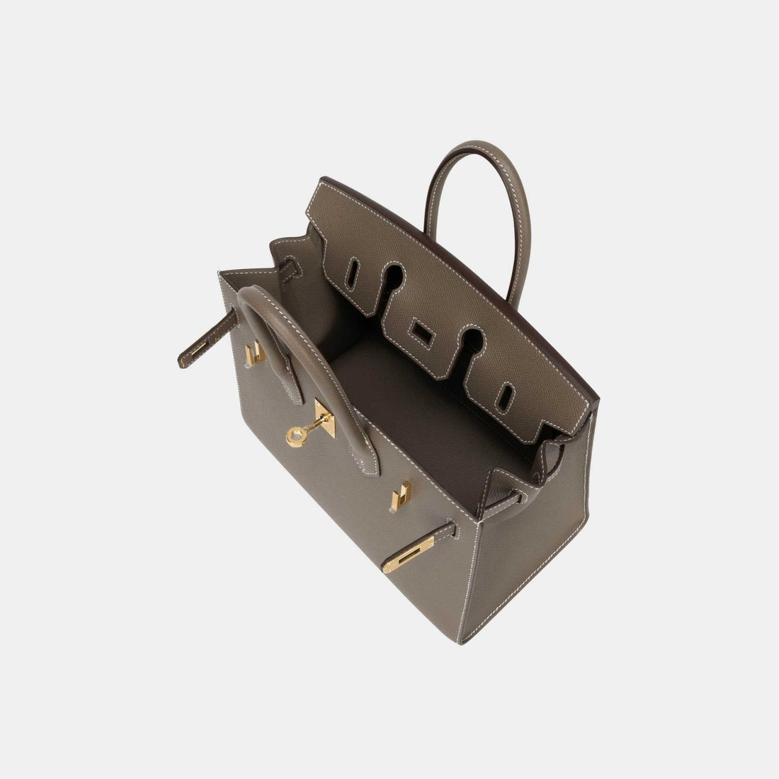 Birkin 25 Epsom Etoupe GHW