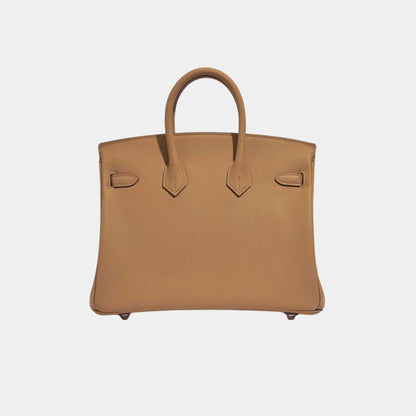 Birkin 25 Swift Biscuit In and Out