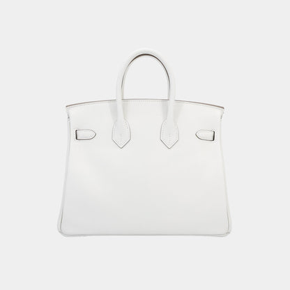 Birkin 25 Swift Gris Pale GHW