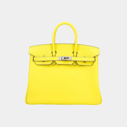 Birkin 25 Swift Lime PHW