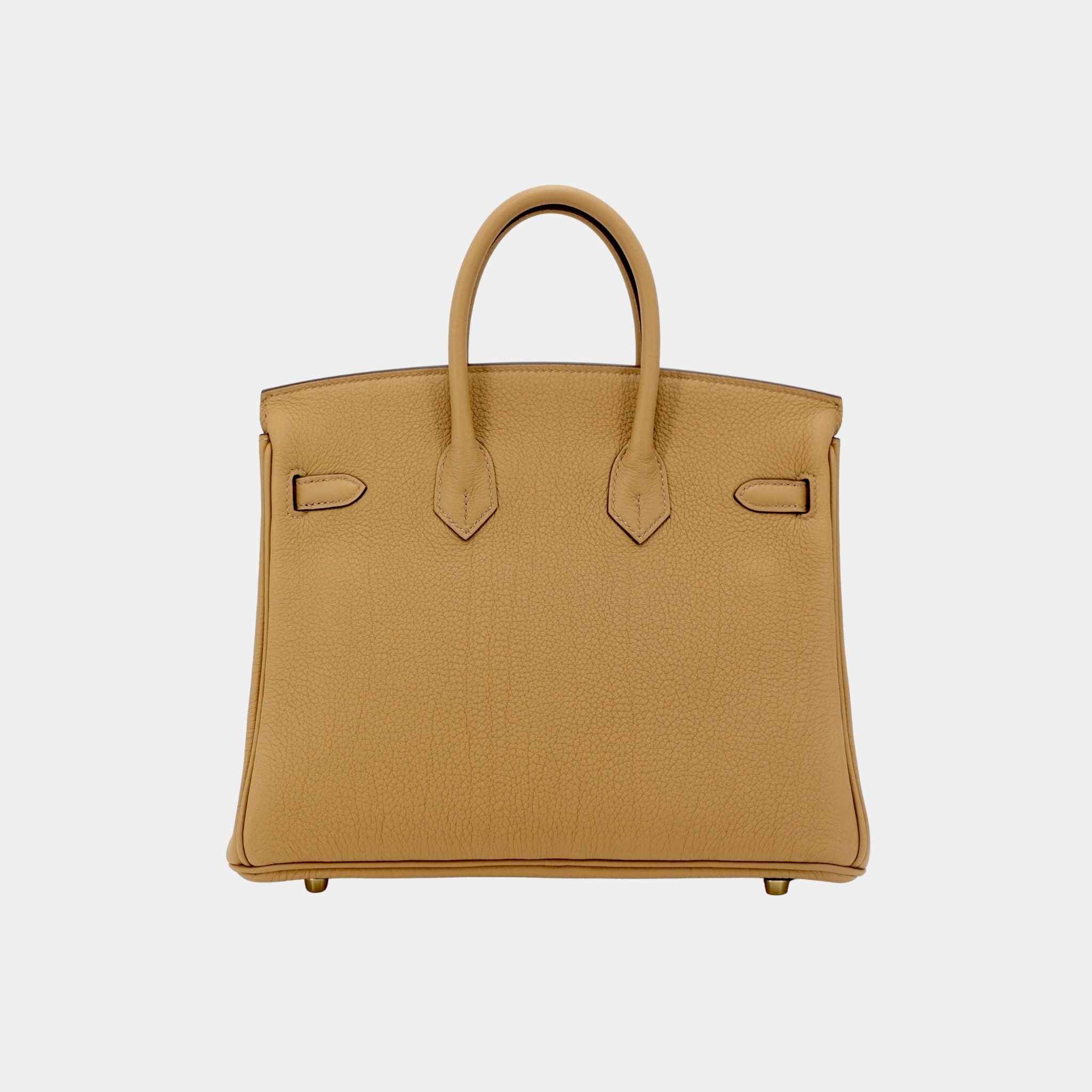 Birkin 25 Togo Biscuit GHW