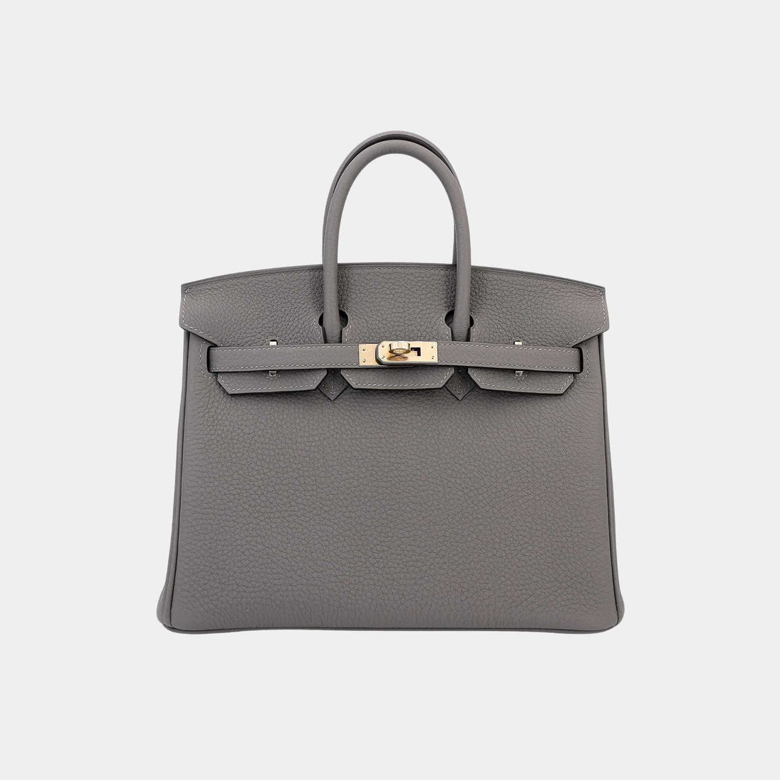 Birkin 25 Togo Gris Meyer PBHW