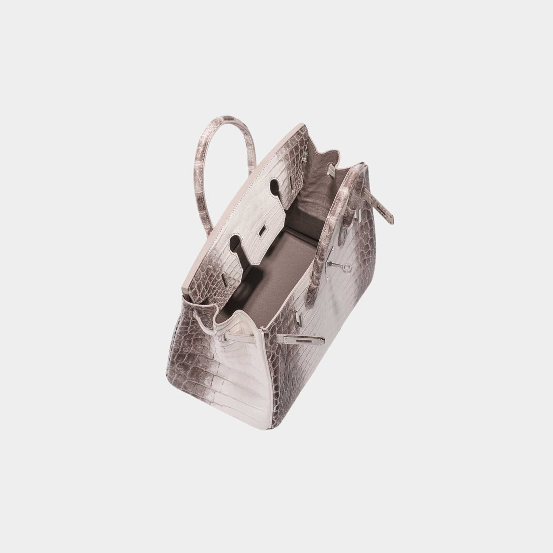 Birkin 30 Matte Alligator Himalaya Blanc PHW