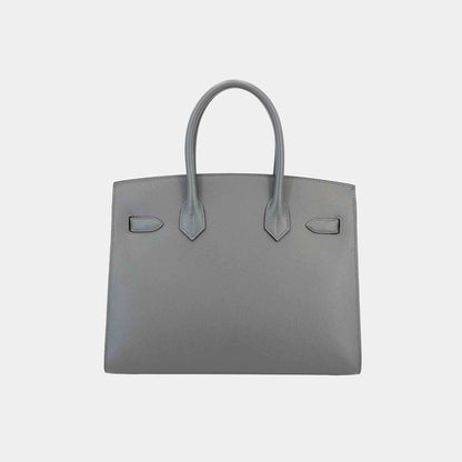 Birkin 30 Sellier Madame Gris Meyer PHW