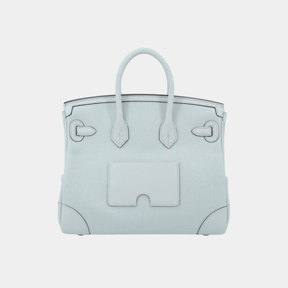 Birkin Cargo 25 Canvas-Swift Gris Platine PHW