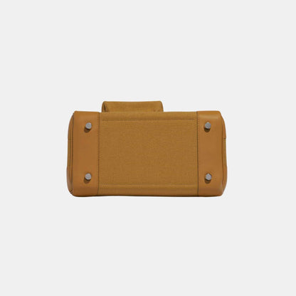 Birkin Cargo 25 Toile Goeland Veau Swift Desert Sesame