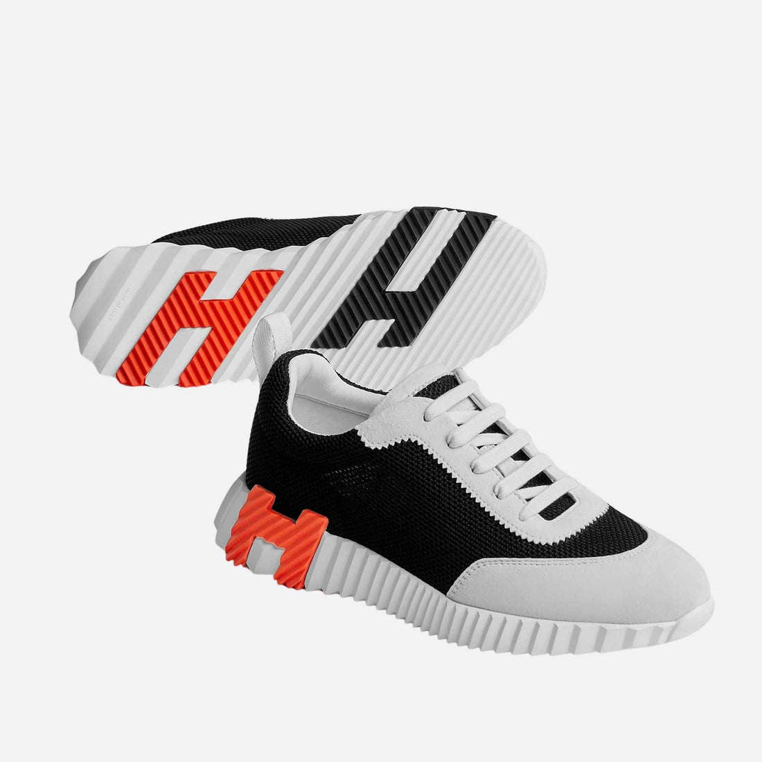 Bouncing Sneaker Air Mesh Suede Women