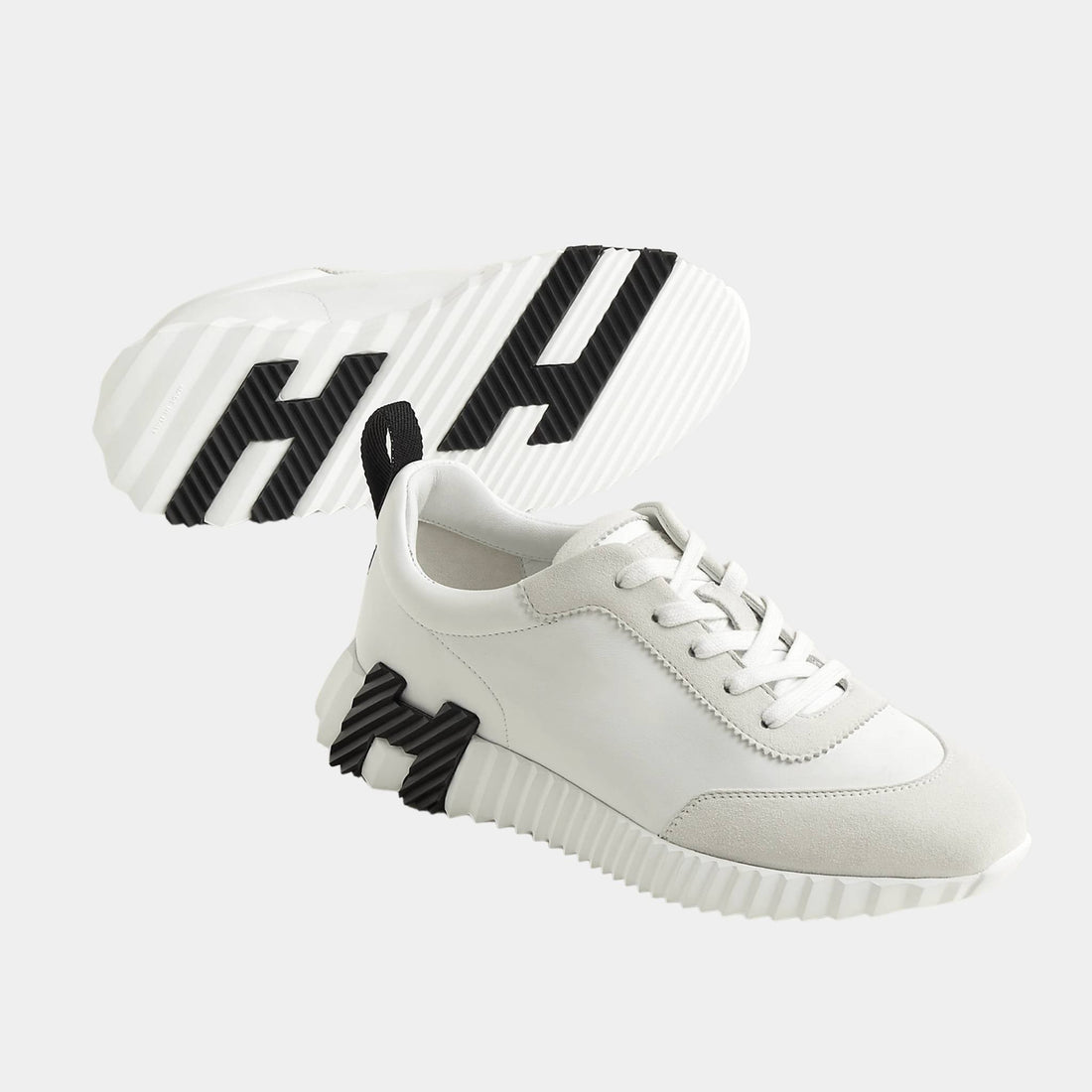 Bouncing Sneaker Calfskin and Suede Women