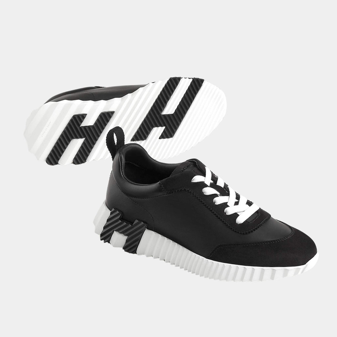 Bouncing Sneaker Calfskin and Suede Women
