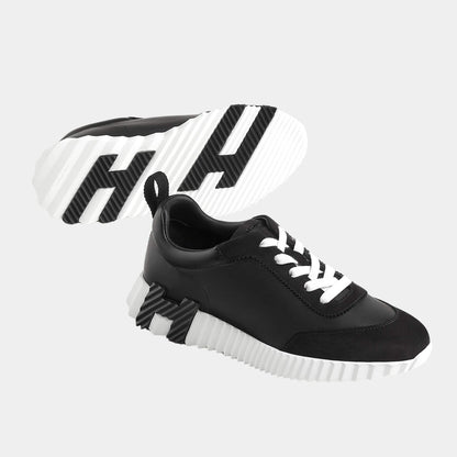 Bouncing Sneaker Calfskin and Suede Women