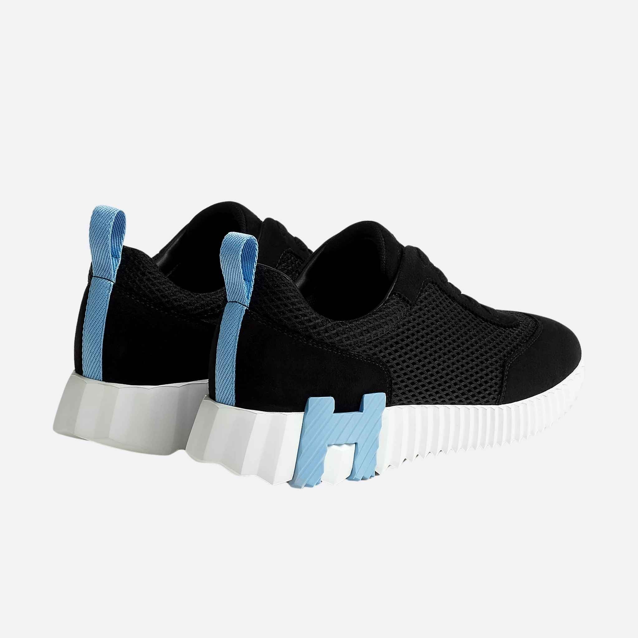 Bouncing Sneaker Graphic Mesh Suede Women