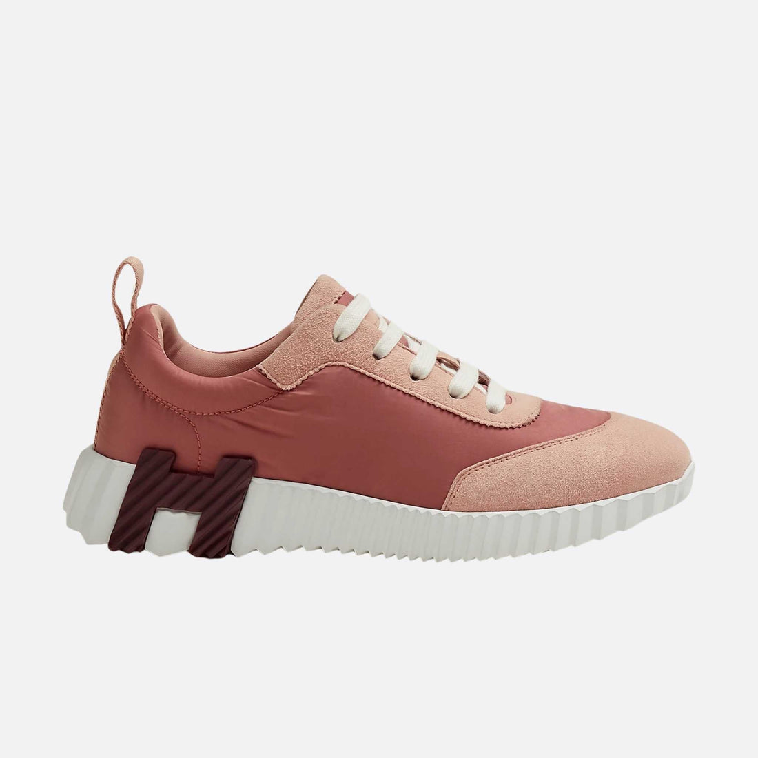 Bouncing Sneaker Parachute Fabric Suede Women