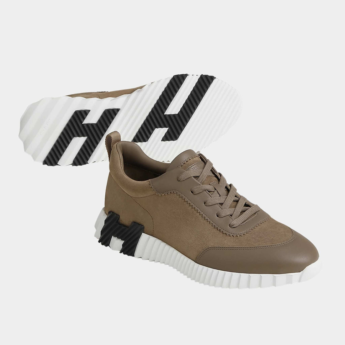 Bouncing Sneaker Suede and Calfskin Men
