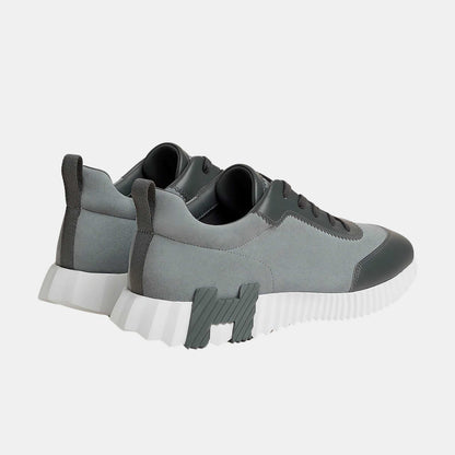 Bouncing Sneaker in Suede and Calfskin Men