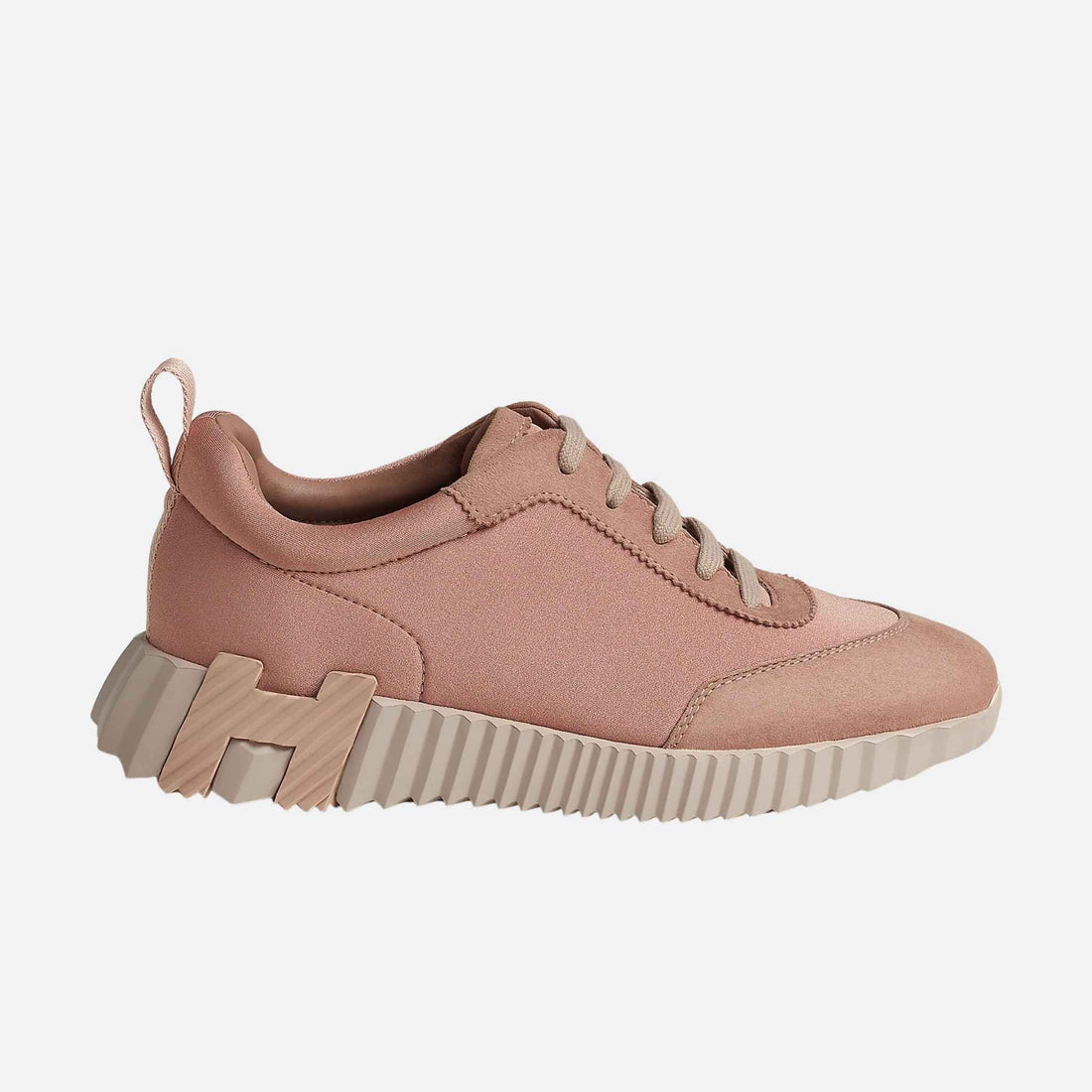 Bouncing Sneaker Technical Jersey Suede Women