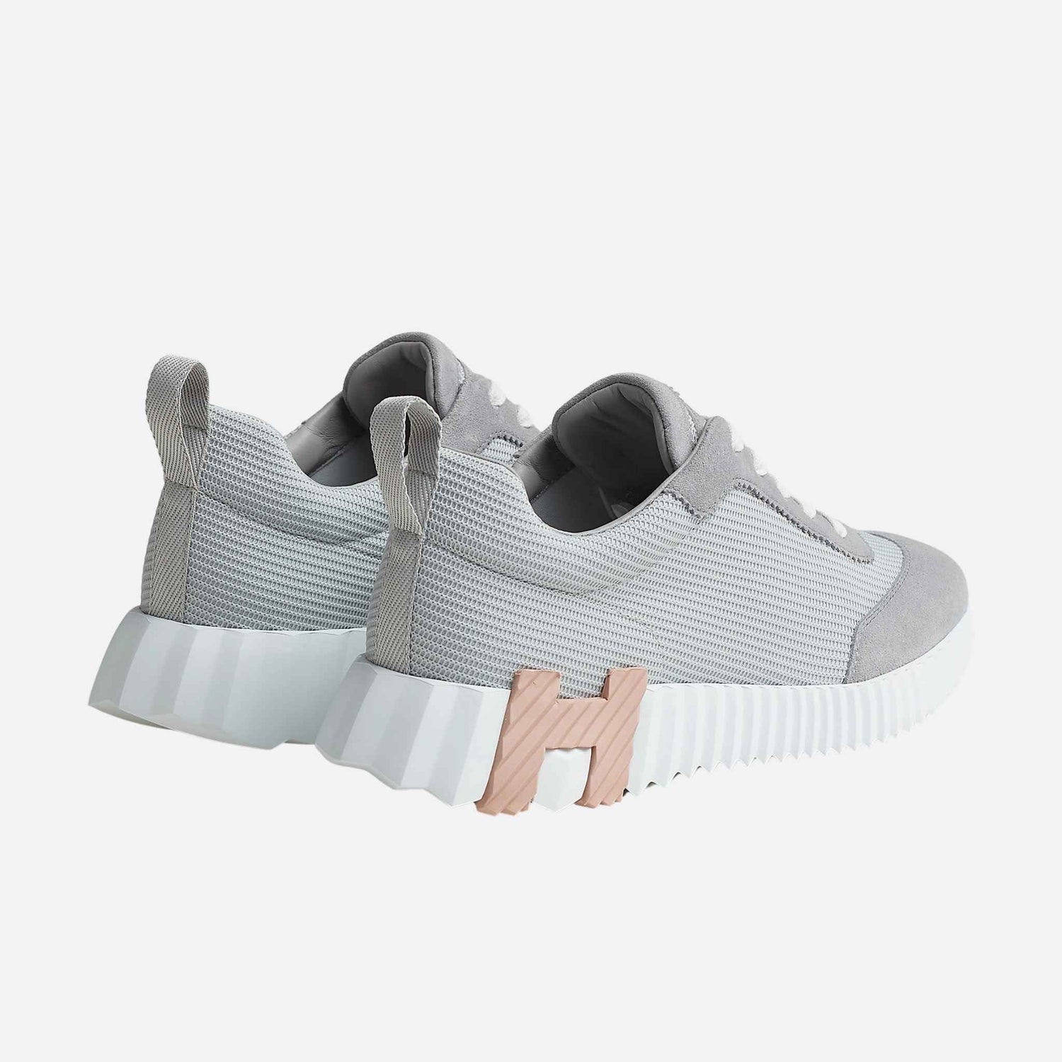 Bouncing Sneaker Technical Mesh Suede Women