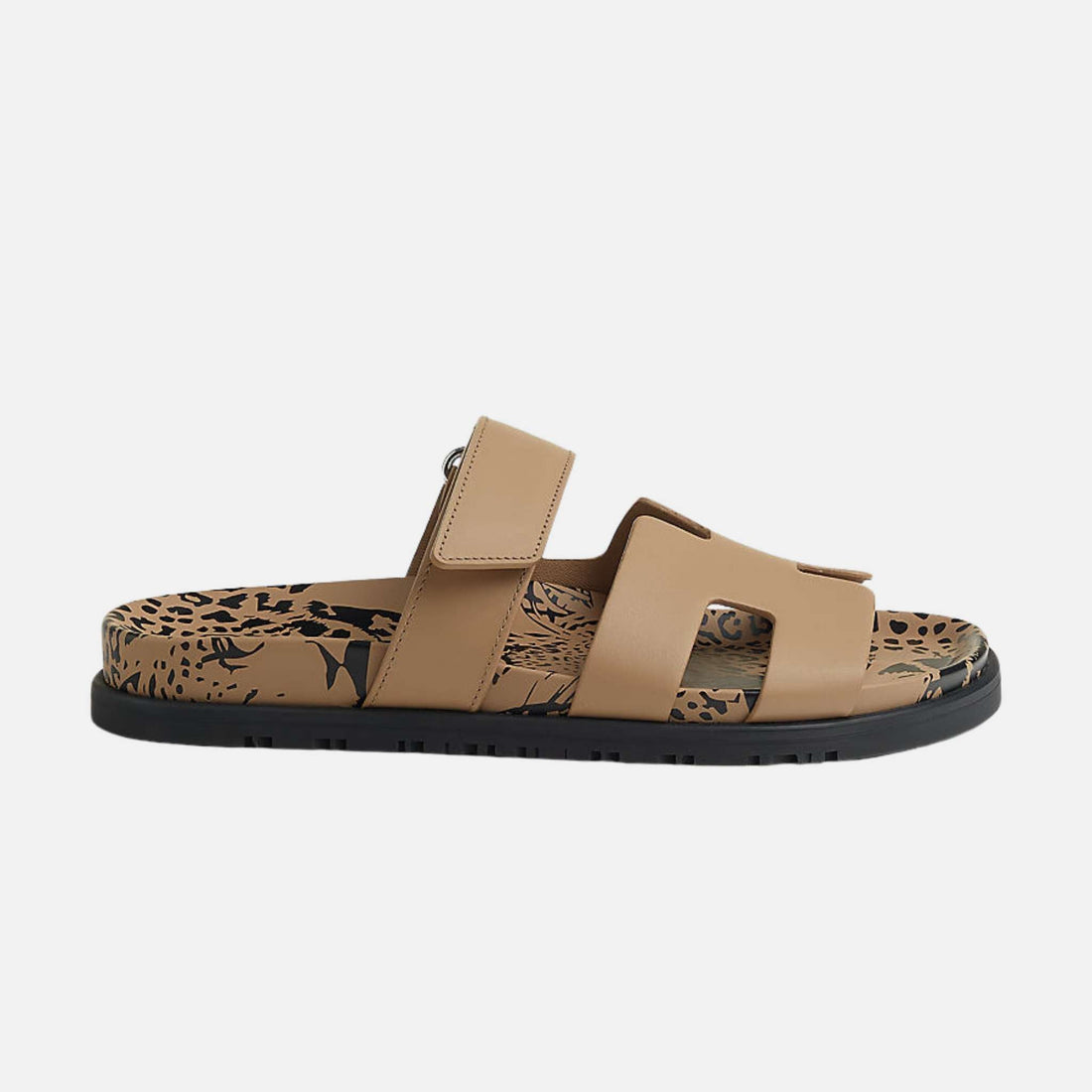 Chypre Sandal Calfskin Print Sole Women