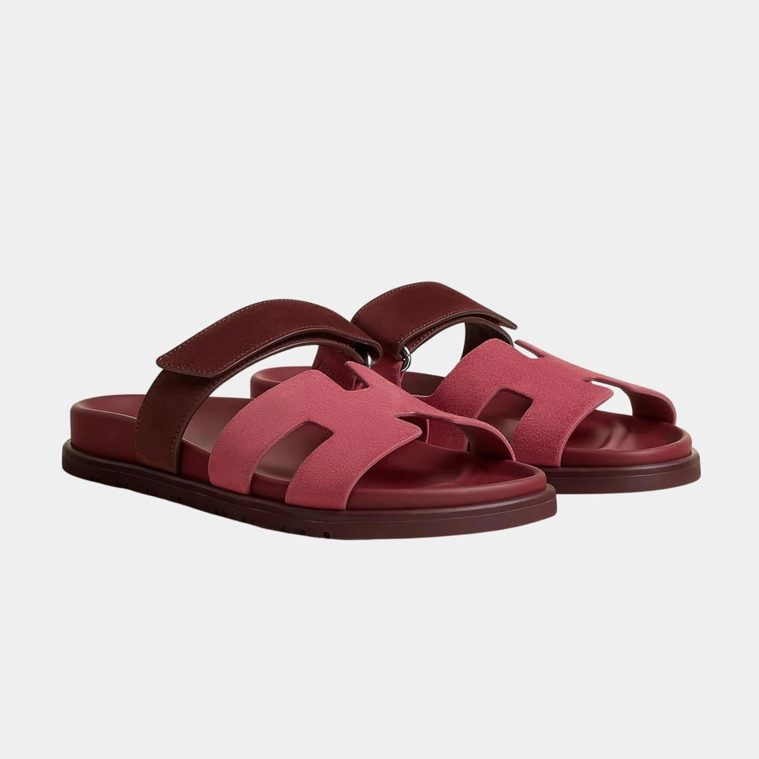 Chypre Sandal Duo Tone Suede Women