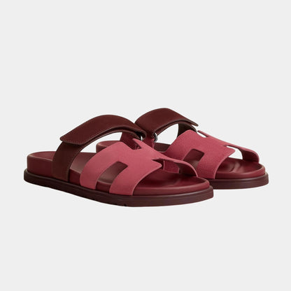Chypre Sandal Duo Tone Suede Women