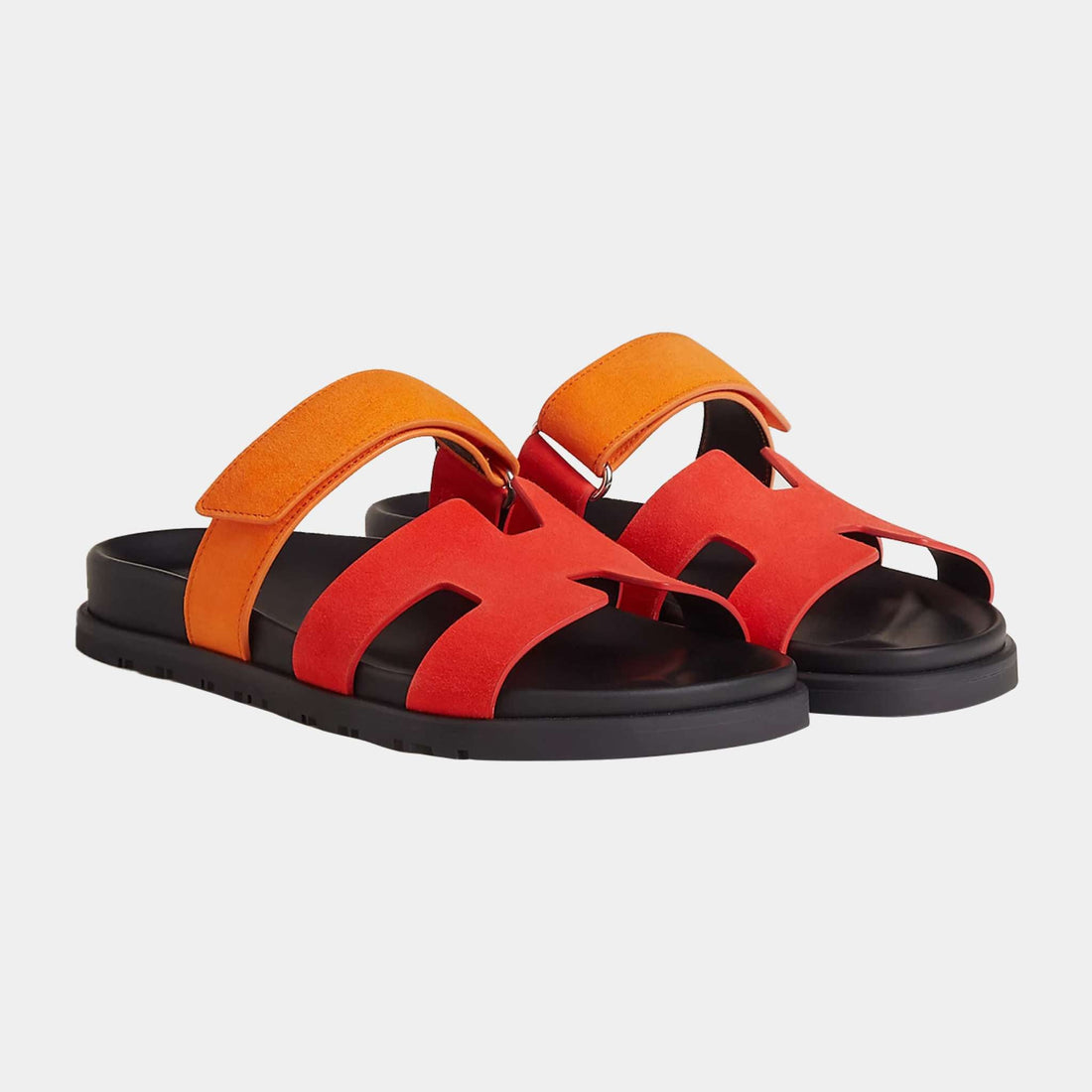 Chypre Sandal Duo Tone Suede Women
