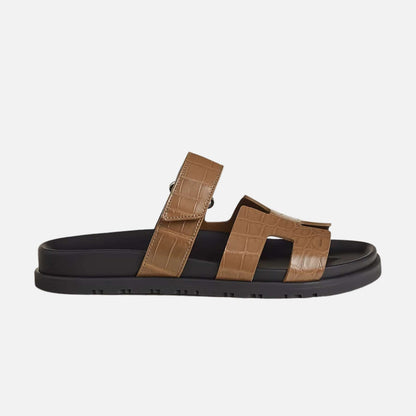 Chypre Sandal Matte Mississippiensis Alligator Women