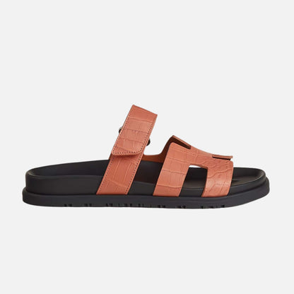 Chypre Sandal Matte Mississippiensis Alligator Women