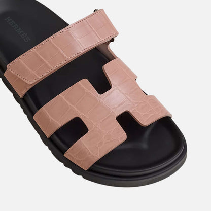 Chypre Sandal Matte Mississippiensis Alligator Women