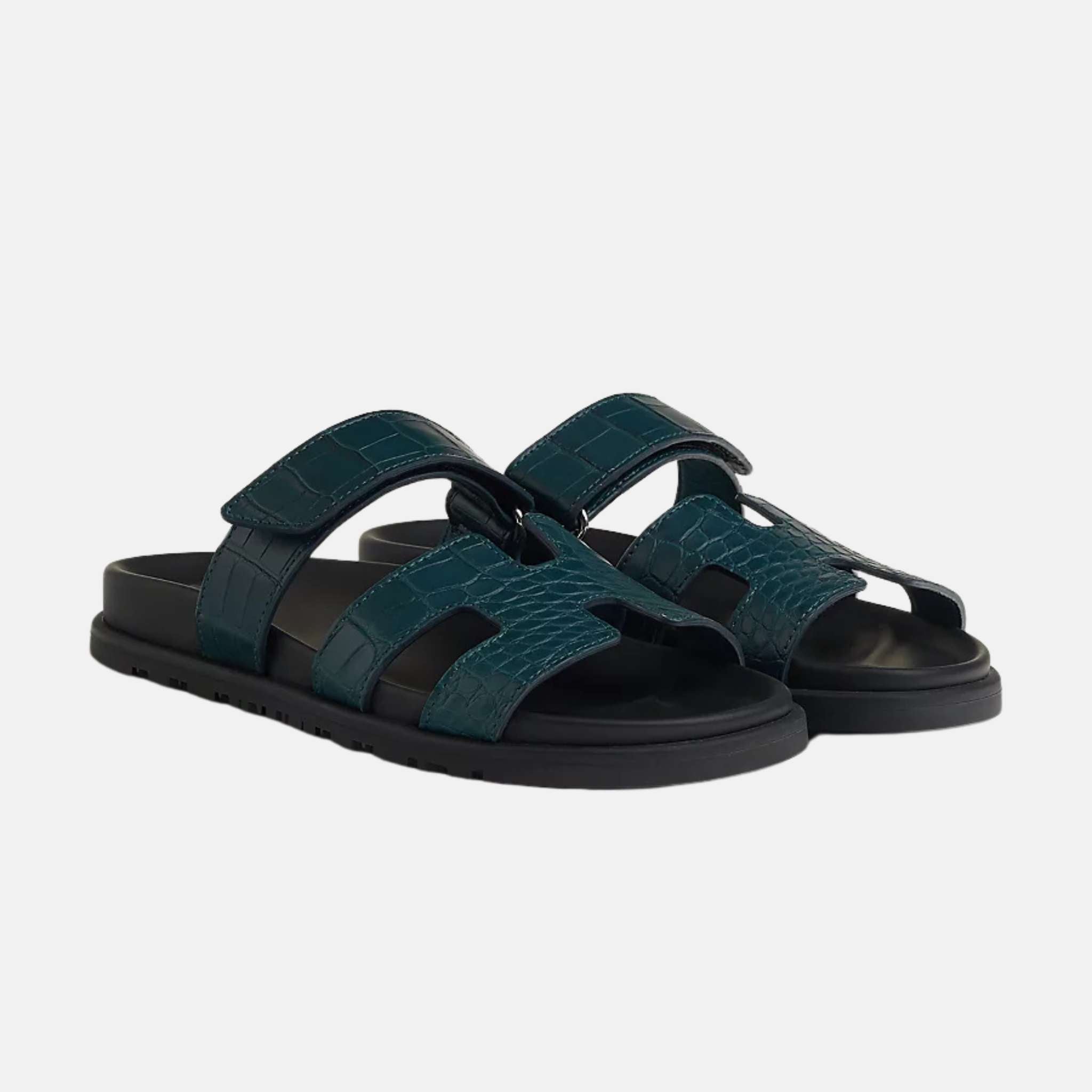 Chypre Sandal Matte Mississippiensis Alligator Women